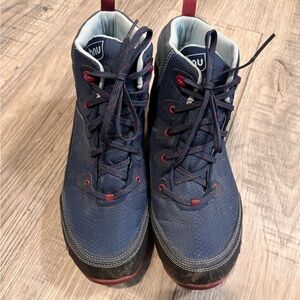 Ahnu Navy Women's Lace Up Hiking Boots